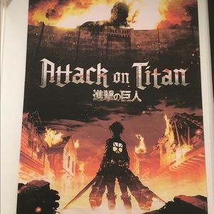 Attack on Titan Anime wall scroll!!!